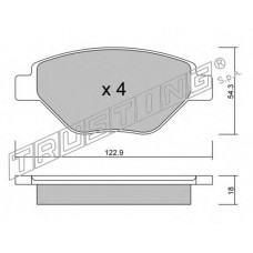 TRUSTING Σετ τακάκια 559.0