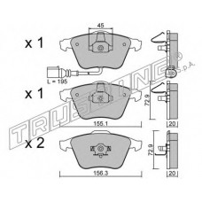 TRUSTING Σετ τακάκια 565.2