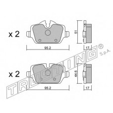 TRUSTING Σετ τακάκια 657.0