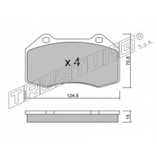 TRUSTING Σετ τακάκια 667.0