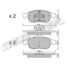 TRUSTING Σετ τακάκια 833.0