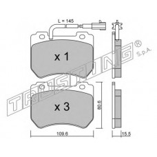 TRUSTING Σετ τακάκια 865.0