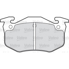 VALEO Σετ τακάκια 598396