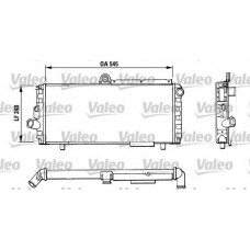 VALEO Ψυγείο κινητήρα 811010